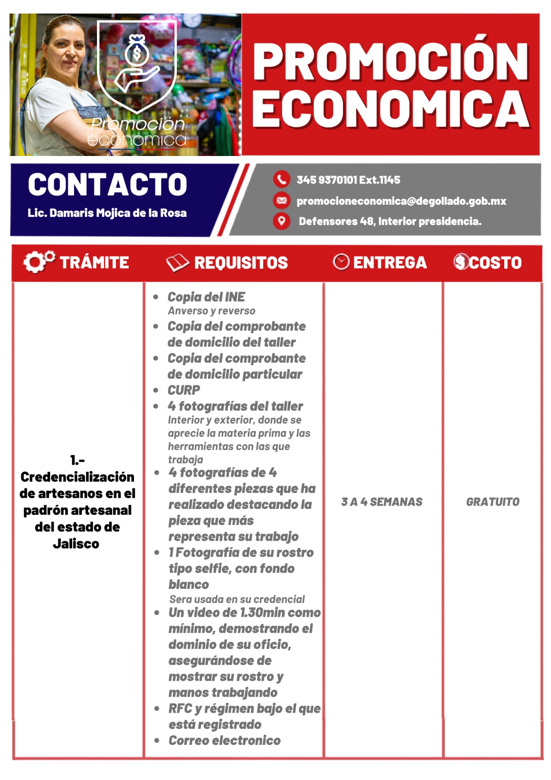 Trámite Promoción Económica