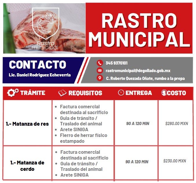 Trámite Rastro