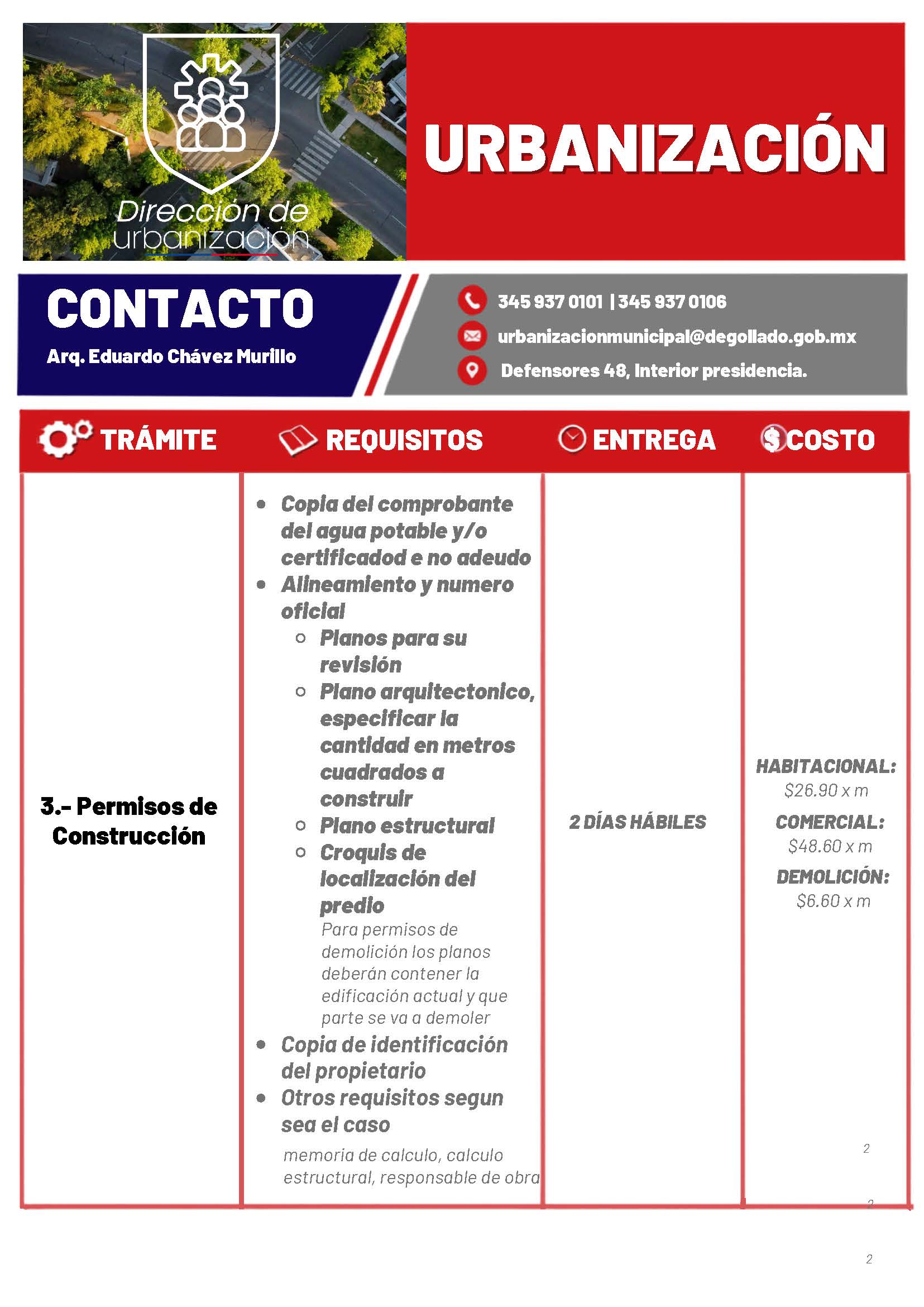 Trámite Urbanización